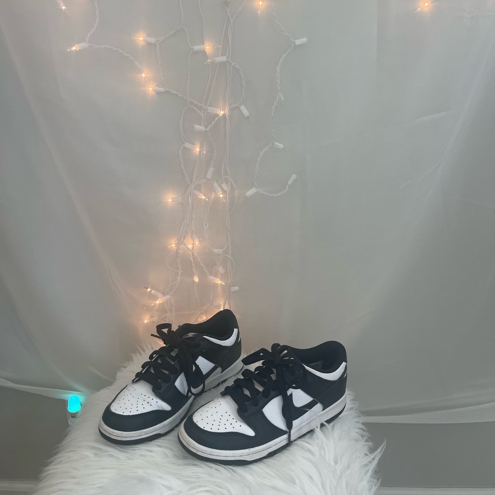 Kids Black and White Sneakers